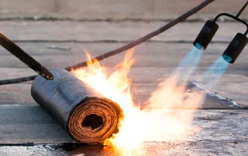 Abernant asphalt flat roofing repairs