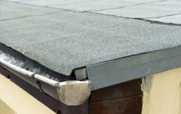 repair or replace Abernant flat roofing?